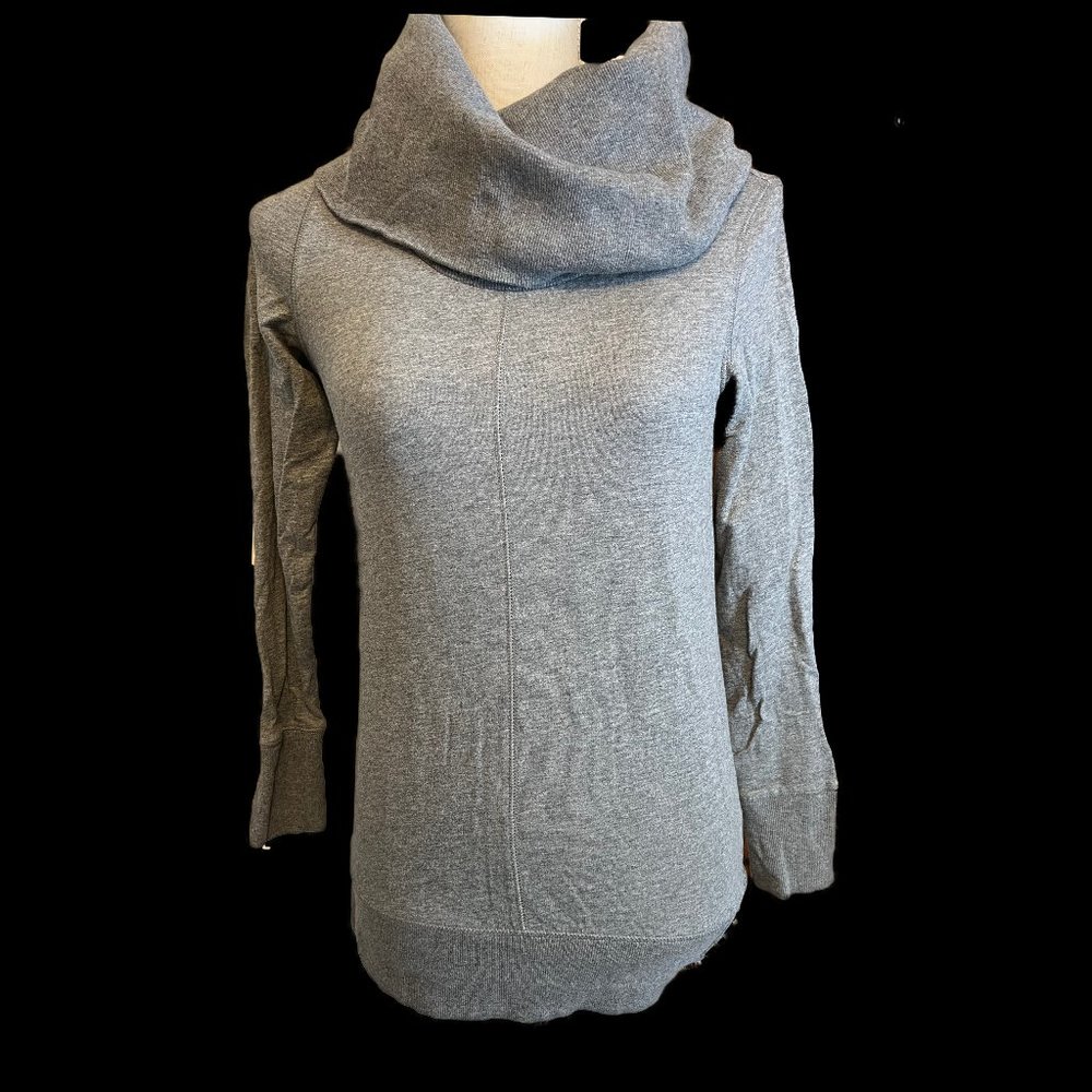 LOFT Cowl Neck Top with Large Button Sides-XSP
